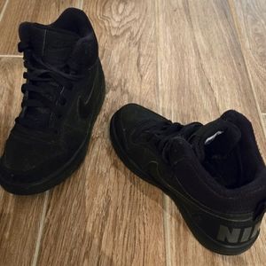 Nike, black, high top sneakers